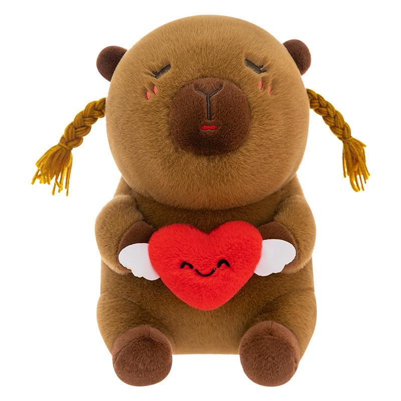 Cute Capybara Plush Toy With Pp Cotton Filling For Kids And Collectors 25cm
Cute Capybara Plush Toy With Pp Cotton Filling For Kids And Collectors 25cm