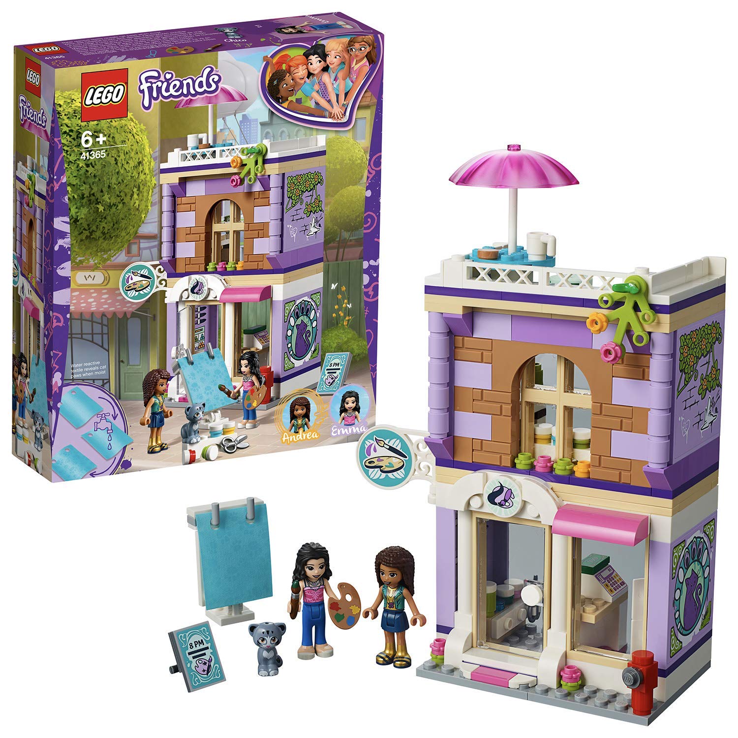 LEGO Friends Дизайн-студия Эммы 41365 Конструктор Игрушка для девочек
LEGO Friends Дизайн-студия Эммы 41365 Конструктор Игрушка для девочек