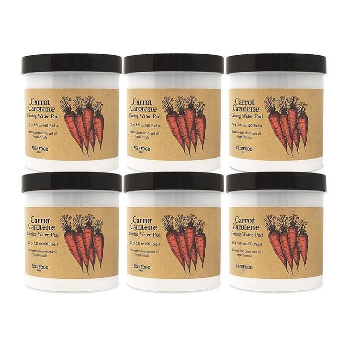 Skinfood Carrot Carotene Calming Water Pads 60 Sheets Vegan Cosmetics 6 Pack Ss (35234763) 1 piece
Skinfood Carrot Carotene Calming Water Pads 60 Sheets Vegan Cosmetics 6 Pack Ss (35234763) 1 piece