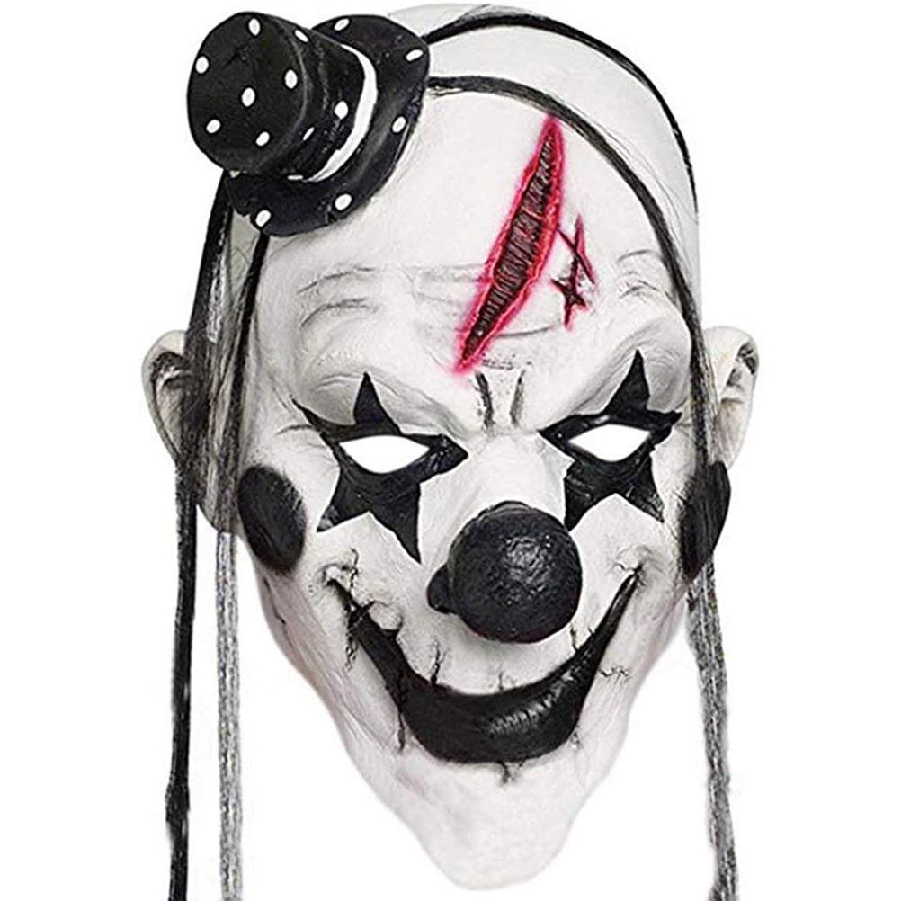 Halloween Latex Mask Horrible Scary Clown Mask Halloween Clown Mask Dress up Props for Adult
Halloween Latex Mask Horrible Scary Clown Mask Halloween Clown Mask Dress up Props for Adult