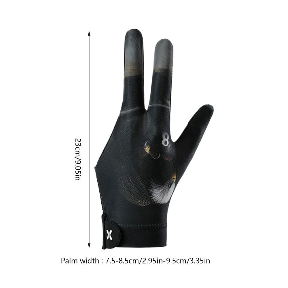 1PC Billiards Gloves 3 Fingers Snookers Pool Breathable High Elastic Polyester Anti Slip Reusable Amateur Training
1PC Billiards Gloves 3 Fingers Snookers Pool Breathable High Elastic Polyester Anti Slip Reusable Amateur Training