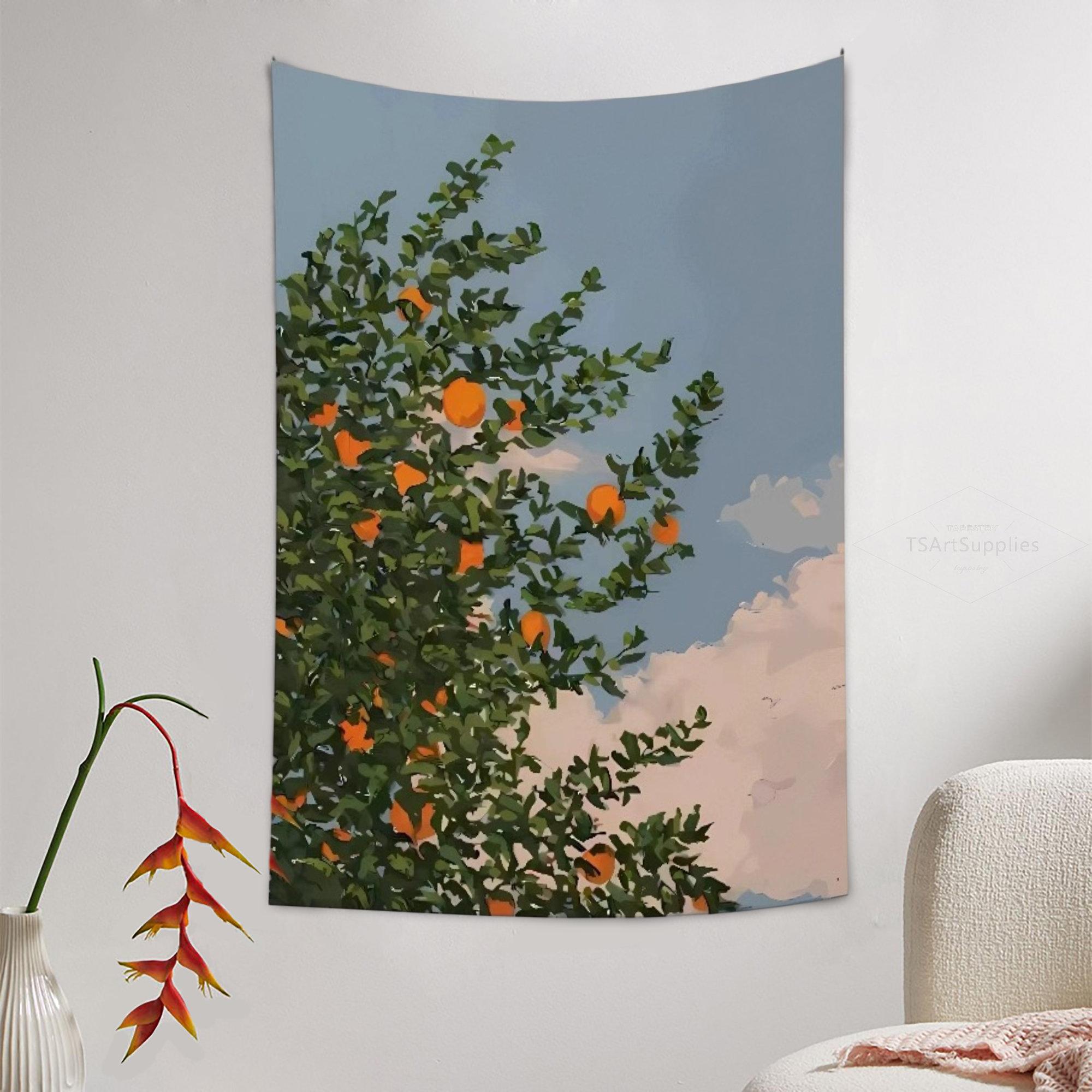 1pc Warm Tone Citrus Plant Tapestry Polyester 2D Flat Wall Art for Bedroom Living Room Healing Home Decor Gift 74x94cm(29x37in)
1pc Warm Tone Citrus Plant Tapestry Polyester 2D Flat Wall Art for Bedroom Living Room Healing Home Decor Gift 74x94cm(29x37in)