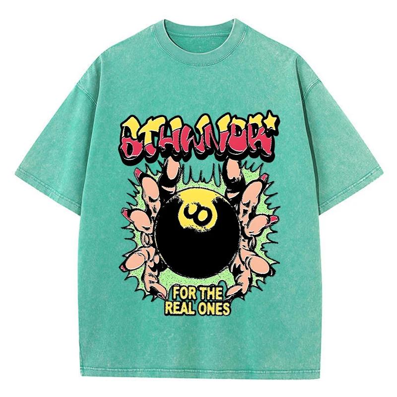 Fashion Women Washed T-Shirts 8Demons For The Real One Printed Tee Shirts Cotton Oversize Crewneck Clothes S
Fashion Women Washed T-Shirts 8Demons For The Real One Printed Tee Shirts Cotton Oversize Crewneck Clothes S