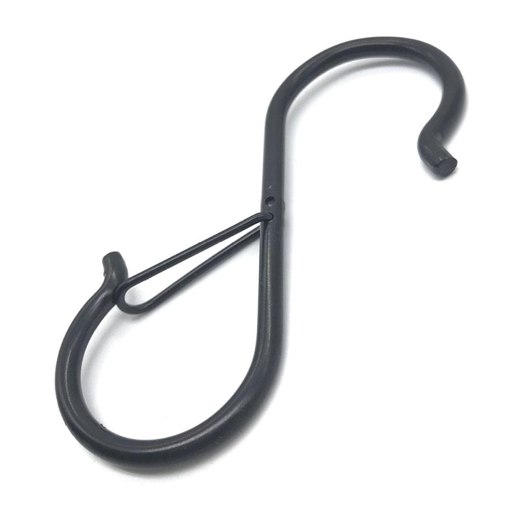 5Pcs/Set Iron Spring S-Shaped Hook Bags Clothes Hanger Hanging Hook for Pots,Pans,Plants Type A 
5Pcs/Set Iron Spring S-Shaped Hook Bags Clothes Hanger Hanging Hook for Pots,Pans,Plants Type A