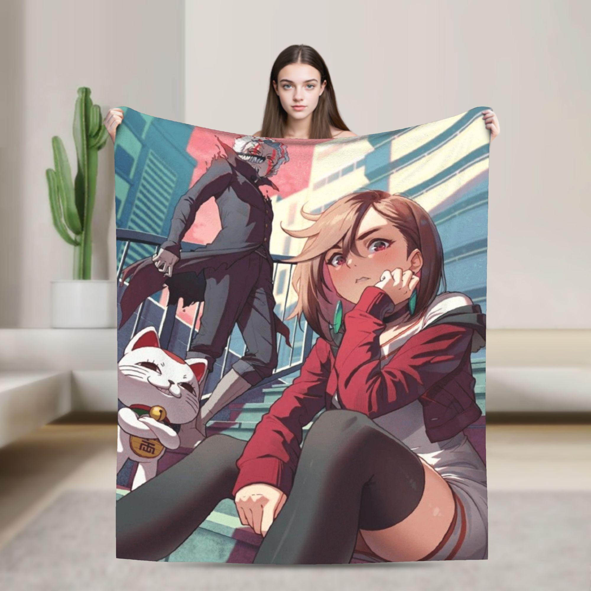 Dandadan Warm Blankets Students Plush Throw Blanket Fashion Bedroom Flannel Bedspread Sofa Bed Cover 75cmx90cm чорний
Dandadan Warm Blankets Students Plush Throw Blanket Fashion Bedroom Flannel Bedspread Sofa Bed Cover 75cmx90cm чорний