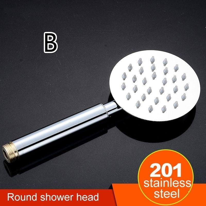 Универсальная ручная душевая лейка из нержавеющей стали с большой ручкой для душа, душевая система с тропическим душем, смеситель для душа в ванной комнате B
Универсальная ручная душевая лейка из нержавеющей стали с большой ручкой для душа, душевая система с тропическим душем, смеситель для душа в ванной комнате B