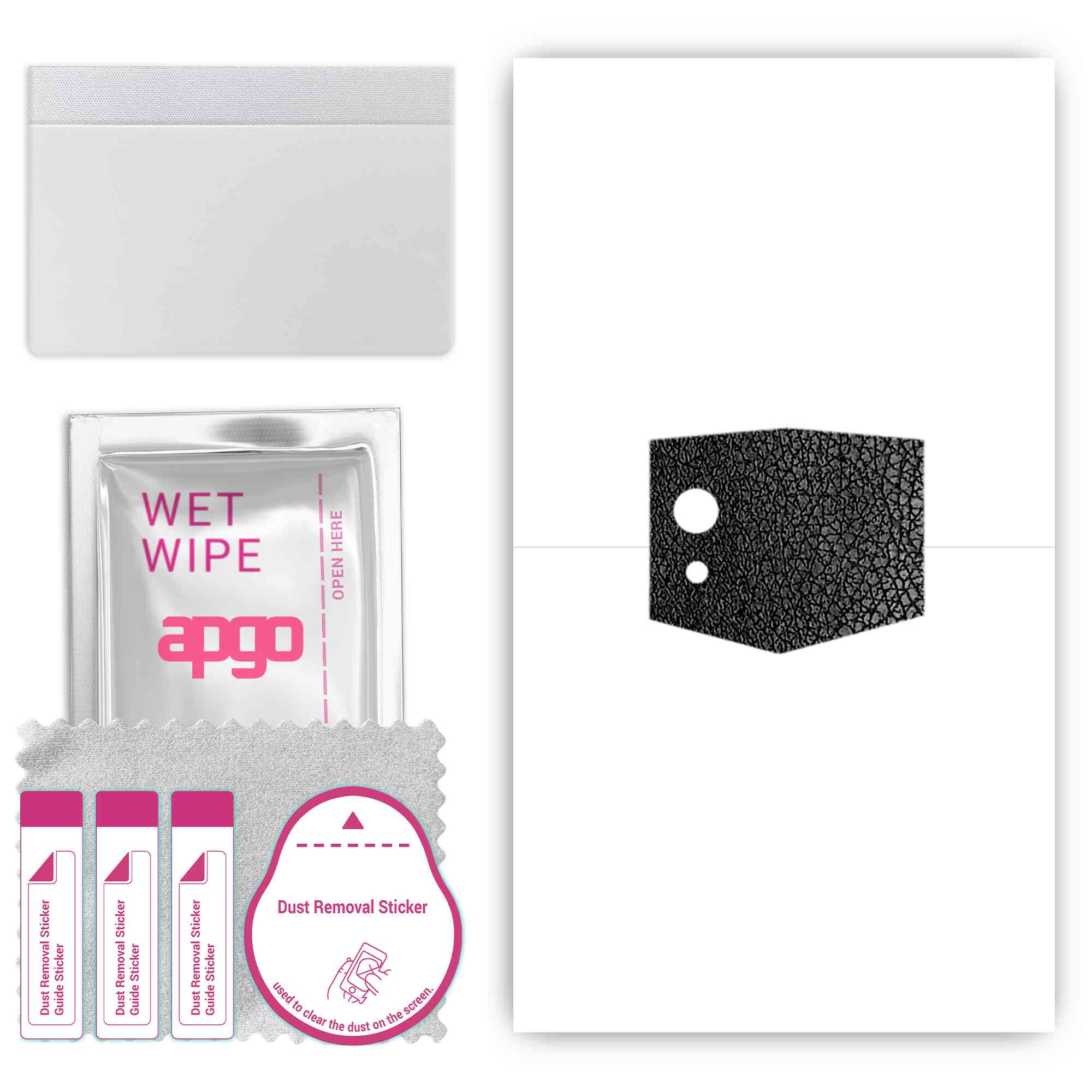apgo Protective Skin Sticker for the back compatible with Cubot Pocket 3, Wrap Film, Foil, Vinyl - Pattern Black Leather
apgo Protective Skin Sticker for the back compatible with Cubot Pocket 3, Wrap Film, Foil, Vinyl - Pattern Black Leather