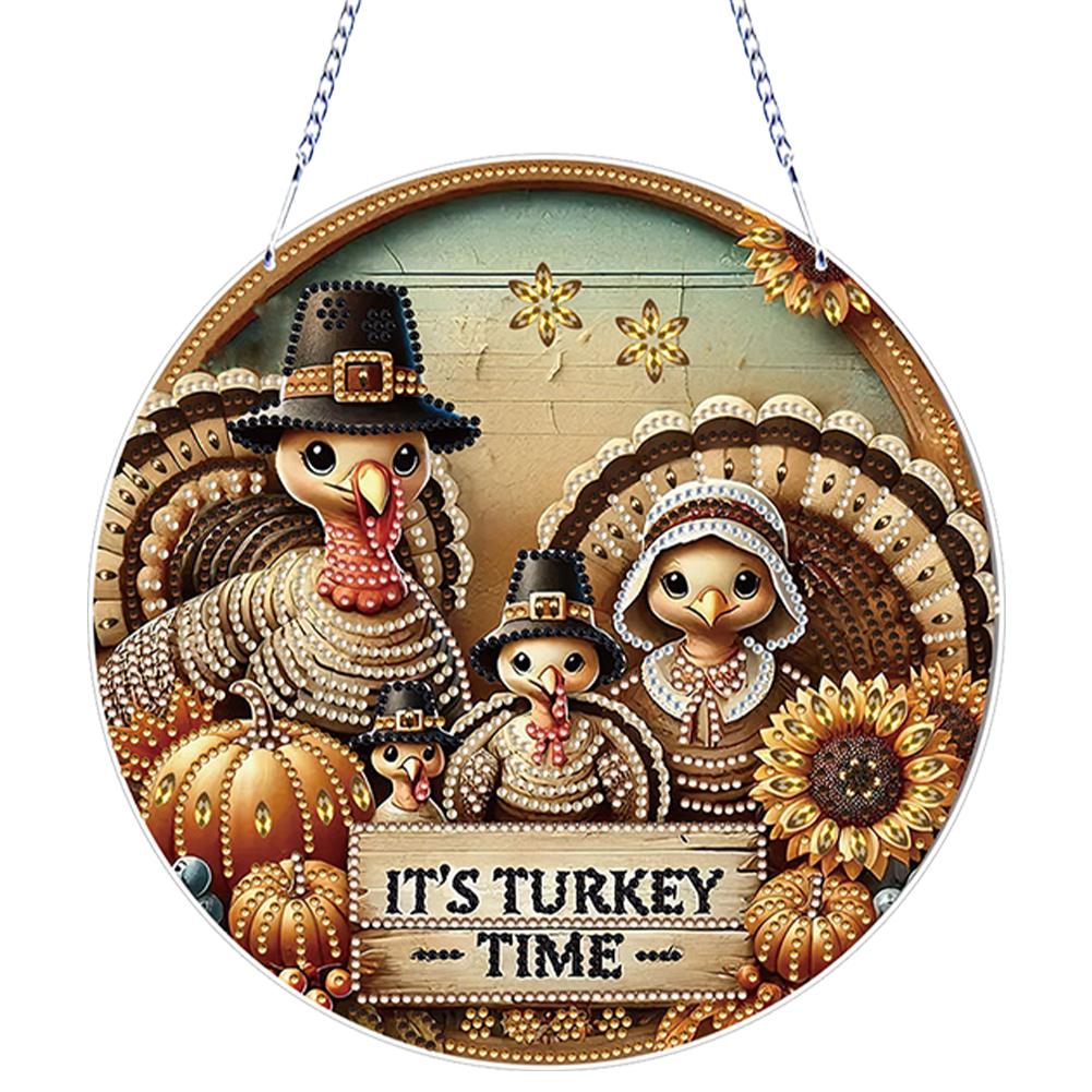 Thanksgiving Diamond Painting Home Decor Diamond Painting Hanging Pendant Rhinestone Diamond Art Window Pendants for Wall Decor
Thanksgiving Diamond Painting Home Decor Diamond Painting Hanging Pendant Rhinestone Diamond Art Window Pendants for Wall Decor
