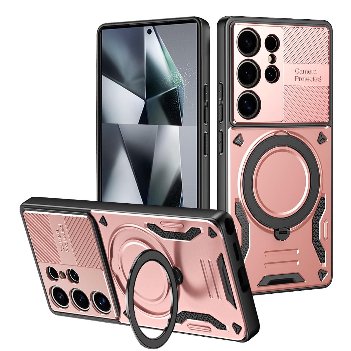 Luxury Armor 360 Rotating Magnetic Phone Case For Samsung S25 Ultra S24 Plus S23 A16 A17 Kickstand Protection For Magsafe Cover Galaxy S23+ рожевий
Luxury Armor 360 Rotating Magnetic Phone Case For Samsung S25 Ultra S24 Plus S23 A16 A17 Kickstand Protection For Magsafe Cover Galaxy S23+ рожевий
