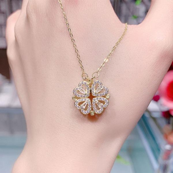 Женская летняя мода Lucky Four Leaf Grass Diamond Cuestion с несколькими ожерельями Love для подарка на день рождения подруги
Женская летняя мода Lucky Four Leaf Grass Diamond Cuestion с несколькими ожерельями Love для подарка на день рождения подруги