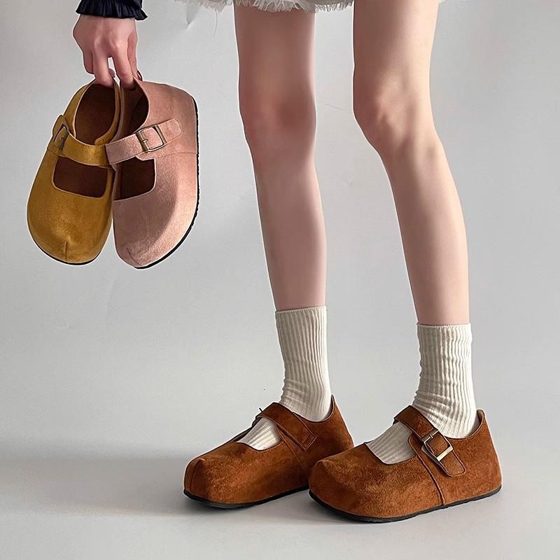 Ретро уродливые милые однословные пряжки Mary Jane Birkenstocks женские 2025 новые ленивые однопедальные плоские Birkenstocks 35 жёлтый
Ретро уродливые милые однословные пряжки Mary Jane Birkenstocks женские 2025 новые ленивые однопедальные плоские Birkenstocks 35 жёлтый