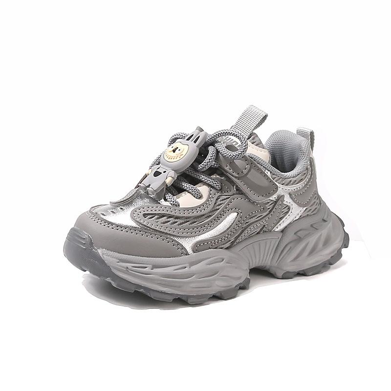 Fashion Lace Up Children Sports Shoes Autumn Breathable Mesh Girls Casual Sneakers Boys Dad Shoes size 27 серебряный
Fashion Lace Up Children Sports Shoes Autumn Breathable Mesh Girls Casual Sneakers Boys Dad Shoes size 27 серебряный