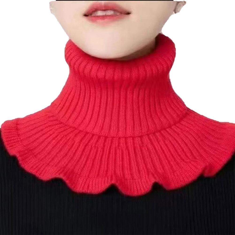 Knitted Collar Scarves for Women Detachable Fake High Collar Scarves Lapel Wrap Winter Fake Turtleneck Neck Warm Faux Collar One size
Knitted Collar Scarves for Women Detachable Fake High Collar Scarves Lapel Wrap Winter Fake Turtleneck Neck Warm Faux Collar One size