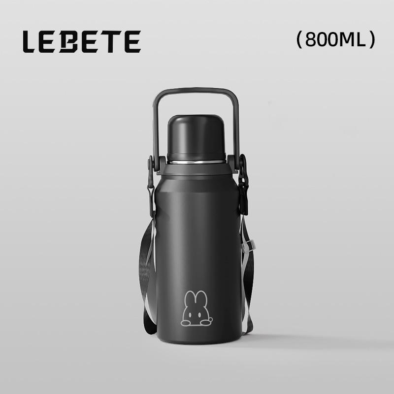 Stainless Steel Large Capacity Insulated Sports Water Bottle - Unisex Thermos for Outdoor Travel 600ml
Stainless Steel Large Capacity Insulated Sports Water Bottle - Unisex Thermos for Outdoor Travel 600ml