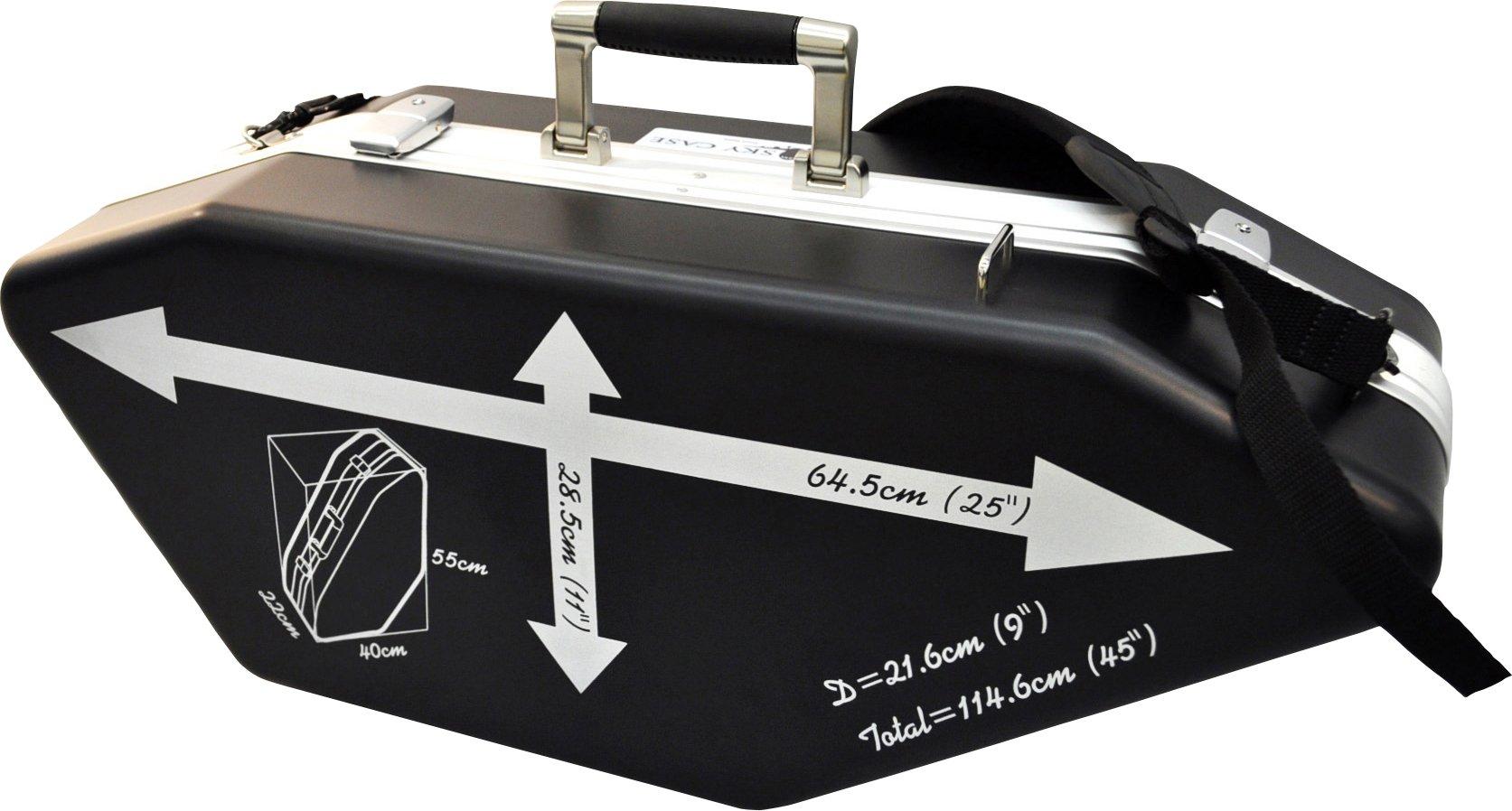 NONAKA Skycase SopranoAlto Saxophone Double Case, Carry-On Compatible
NONAKA Skycase SopranoAlto Saxophone Double Case, Carry-On Compatible