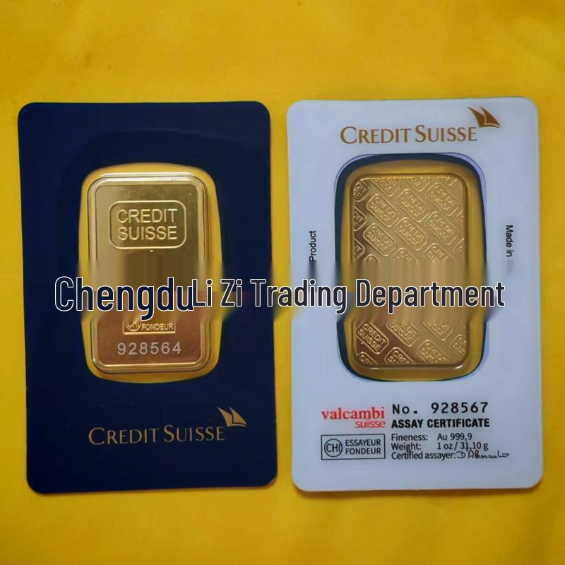 Non-Magnetic Simulated Swiss Gold Bar - 1 Ounce Brass Gilded Block серый
Non-Magnetic Simulated Swiss Gold Bar - 1 Ounce Brass Gilded Block серый