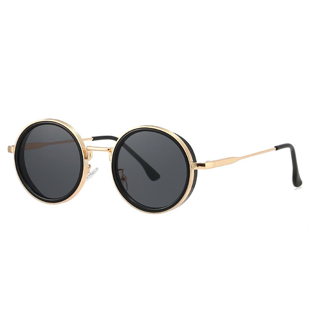 2026New Man Woman Sunglasses High Quality Circle Metal Frame Unisex UV400 Sun Glasses Steam Punk Fashion Versatile Shades Eyewea
2026New Man Woman Sunglasses High Quality Circle Metal Frame Unisex UV400 Sun Glasses Steam Punk Fashion Versatile Shades Eyewea
