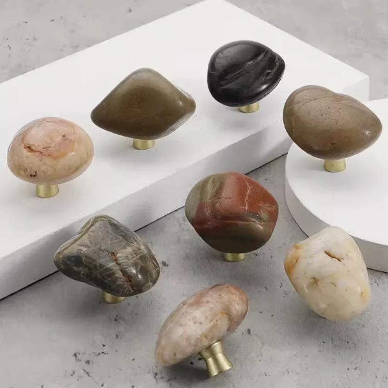 Natural Stone Furniture Handles Creative Rock Door Pulls Drawer Knobs Furniture Decoration Hardware
Natural Stone Furniture Handles Creative Rock Door Pulls Drawer Knobs Furniture Decoration Hardware