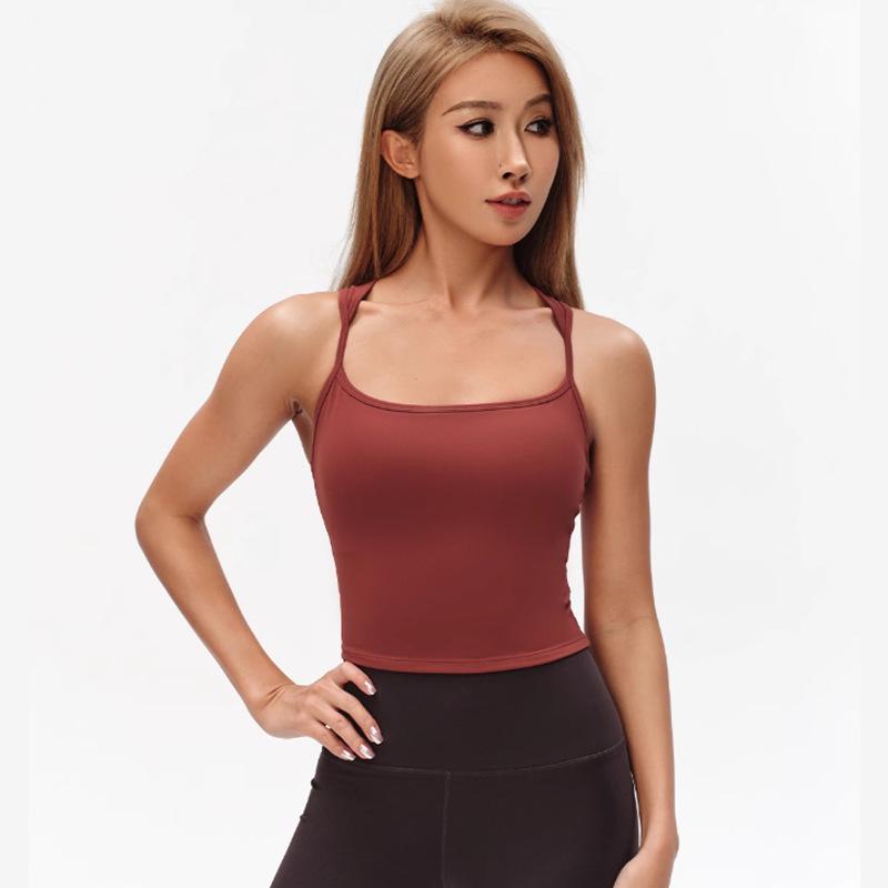 Женский спортивный жилет телесного цвета с накладками на грудь — дышащий, со спинкой в форме буквы I для занятий йогой и фитнесом на открытом воздухе
Женский спортивный жилет телесного цвета с накладками на грудь — дышащий, со спинкой в форме буквы I для занятий йогой и фитнесом на открытом воздухе