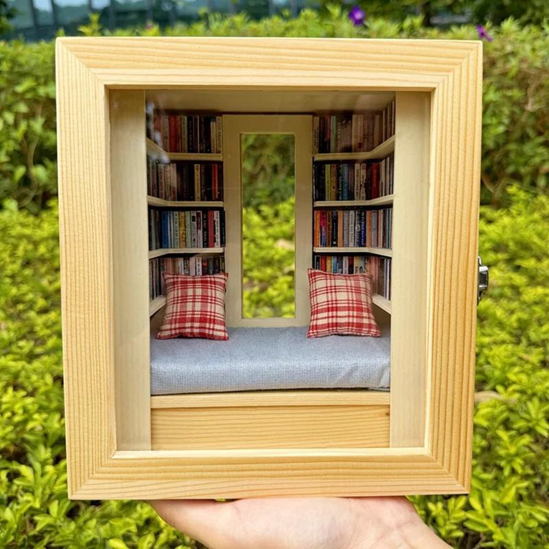 1 комплект миниатюрных украшений для комнаты, креативная антитревожная книжная полка, ручная работа, комнатная коробка с изысканными деревянными сценами as the picture
1 комплект миниатюрных украшений для комнаты, креативная антитревожная книжная полка, ручная работа, комнатная коробка с изысканными деревянными сценами as the picture