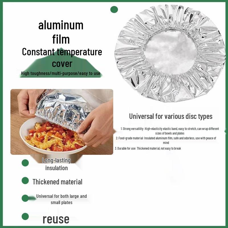 Многоразовые крышки из алюминиевой фольги и пищевой пленки с эластичной застежкой для хранения продуктов и сохранения свежести
Многоразовые крышки из алюминиевой фольги и пищевой пленки с эластичной застежкой для хранения продуктов и сохранения свежести