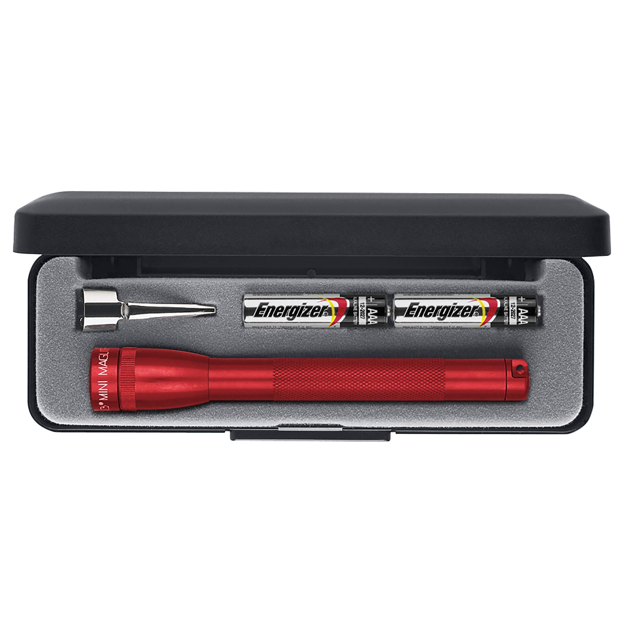 MAGLITE MAG-LITE M3A032 Mini Maglite AAA Mini Flashlight Handheld Flashlight Red
MAGLITE MAG-LITE M3A032 Mini Maglite AAA Mini Flashlight Handheld Flashlight Red