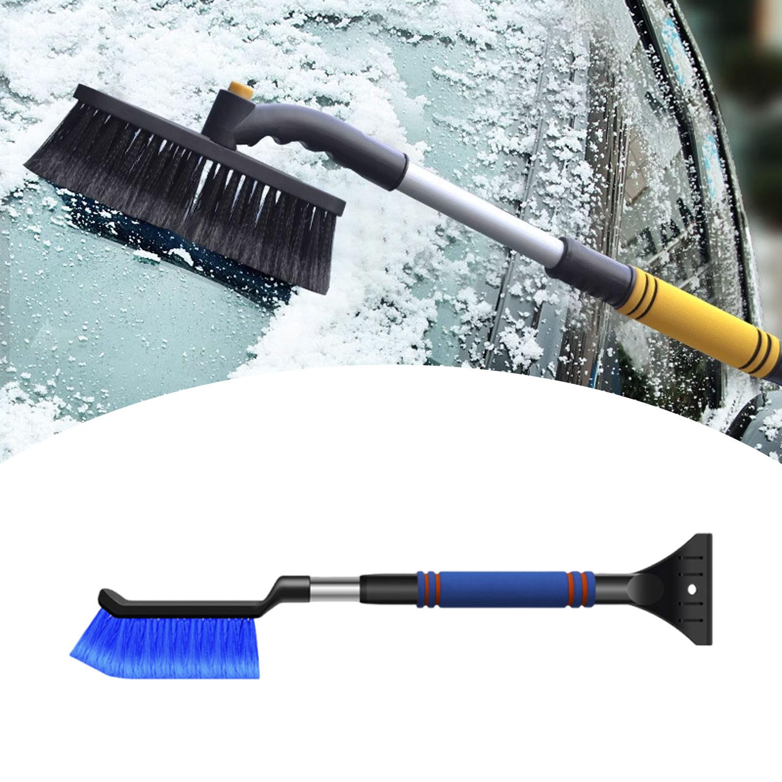 Adjustable Stainless Steel Snow Brush with Soft Bristles Car Snow Shovel for Windshield and Vehicle Maintenance
Adjustable Stainless Steel Snow Brush with Soft Bristles Car Snow Shovel for Windshield and Vehicle Maintenance