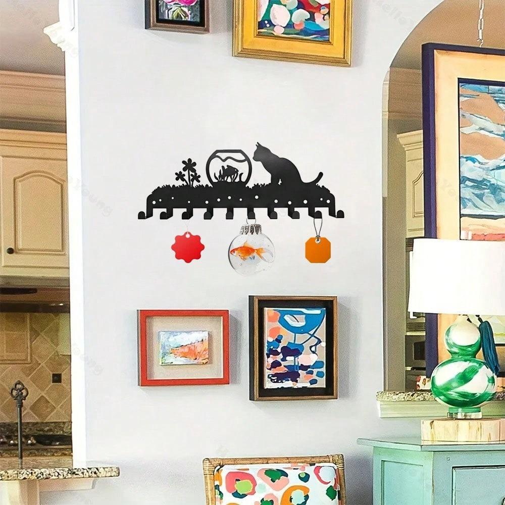 Cute Cat Metal Wall Hook for Kitchen Bathroom Home Decor, Iron Hanger TY4221
Cute Cat Metal Wall Hook for Kitchen Bathroom Home Decor, Iron Hanger TY4221