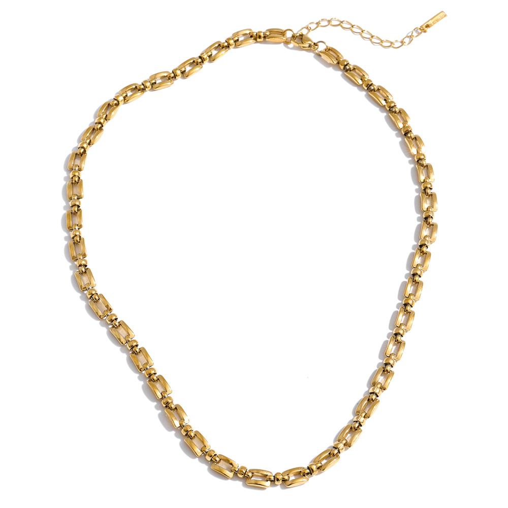 Yhpup Stainless Steel Chain Necklace for Women Summer Trendy Personality Texture Collar Neck Fashion Jewelry PVD Waterproof
Yhpup Stainless Steel Chain Necklace for Women Summer Trendy Personality Texture Collar Neck Fashion Jewelry PVD Waterproof
