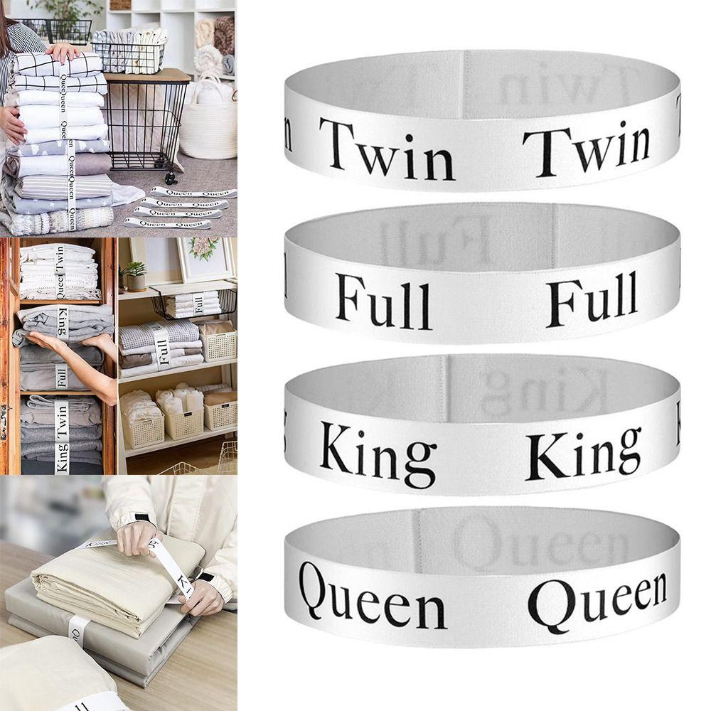 Laundr Space-saving Bed Sheets Storage Bands Sheet Straps Closet Organization Sheet Organizer Belt TWIN
Laundr Space-saving Bed Sheets Storage Bands Sheet Straps Closet Organization Sheet Organizer Belt TWIN