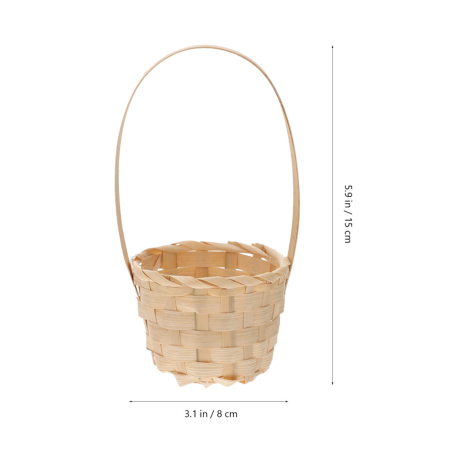 8Pcs Woven Basket Bamboo Fruit Vegetable Storage Handmade Decorative Baskets Portable Home Kitchen Decor
8Pcs Woven Basket Bamboo Fruit Vegetable Storage Handmade Decorative Baskets Portable Home Kitchen Decor