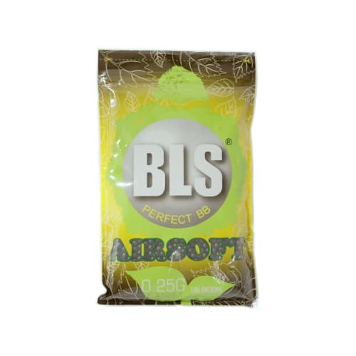 BLS PLA Bio BBs, 0.25g, 4000 rounds (1kg)
BLS PLA Bio BBs, 0.25g, 4000 rounds (1kg)