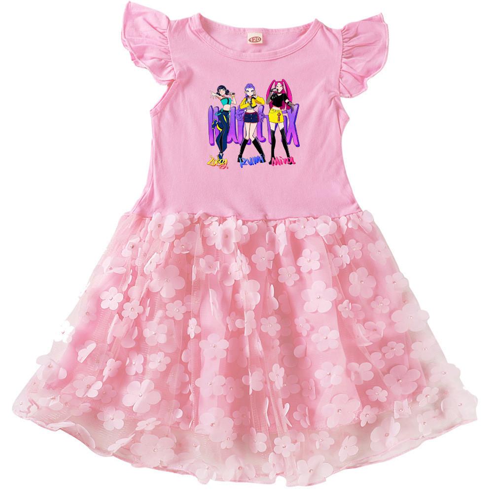 4116 Kids Girls Rumi Zoey Mira Print Mesh Flower Applique Dress 100cm розовый
4116 Kids Girls Rumi Zoey Mira Print Mesh Flower Applique Dress 100cm розовый