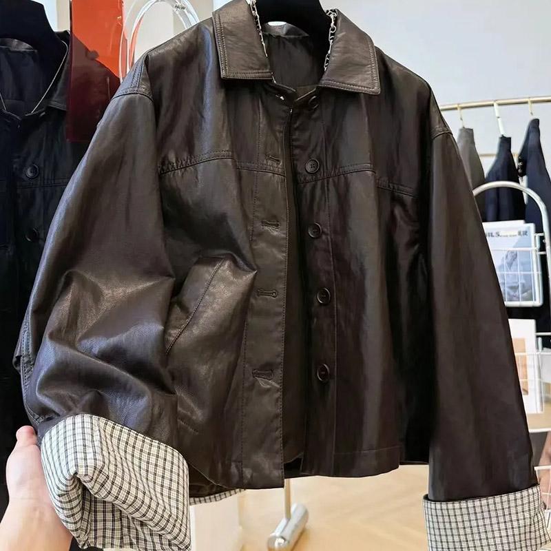 Женское пальто Хлопок Осень Зима Утепленное Повседневное Оверсайз Повседневный воротник Кожаная верхняя одежда Куртка XXXL кофейный
Женское пальто Хлопок Осень Зима Утепленное Повседневное Оверсайз Повседневный воротник Кожаная верхняя одежда Куртка XXXL кофейный