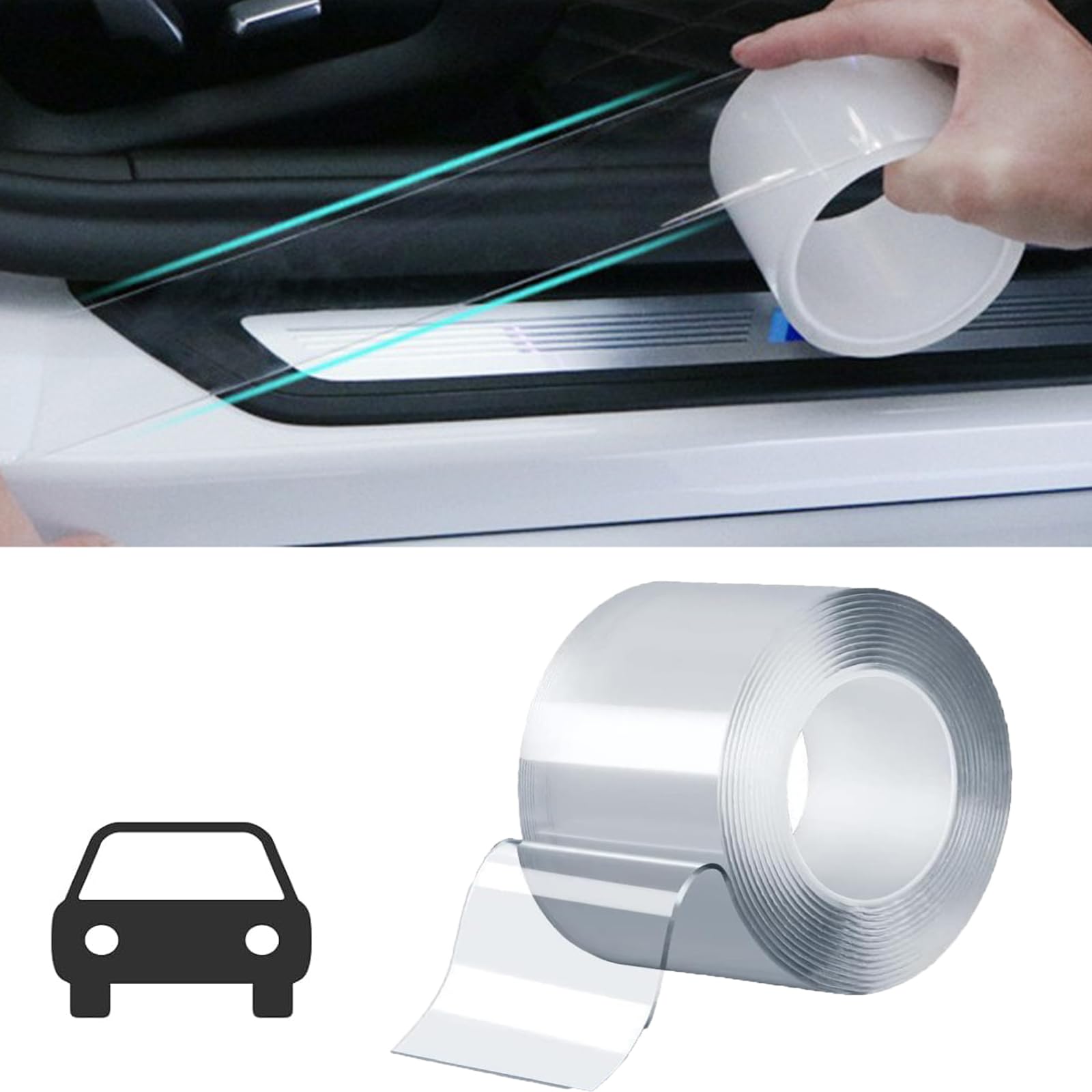 Защитная пленка для дверей автомобиля 7 см x Защитная от царапин, самоклеящаяся, смола, кузов автомобиля, защита от ударов, грязеотталкивающая пленка, 10 м, лента, защита, пленка,
Защитная пленка для дверей автомобиля 7 см x Защитная от царапин, самоклеящаяся, смола, кузов автомобиля, защита от ударов, грязеотталкивающая пленка, 10 м, лента, защита, пленка,