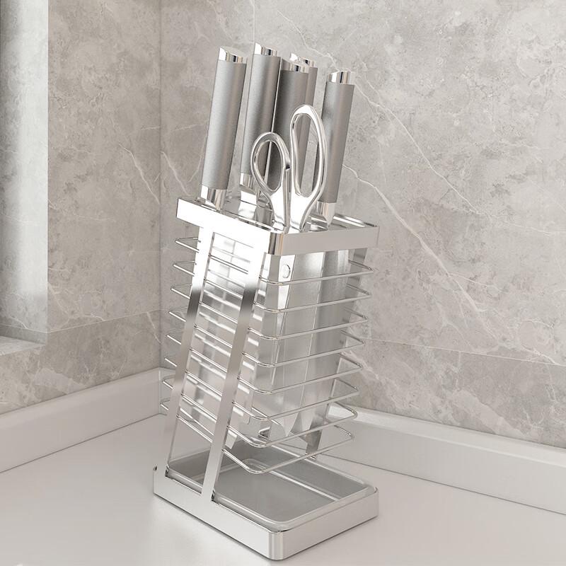 304 Stainless Steel Countertop Knife Holder
304 Stainless Steel Countertop Knife Holder