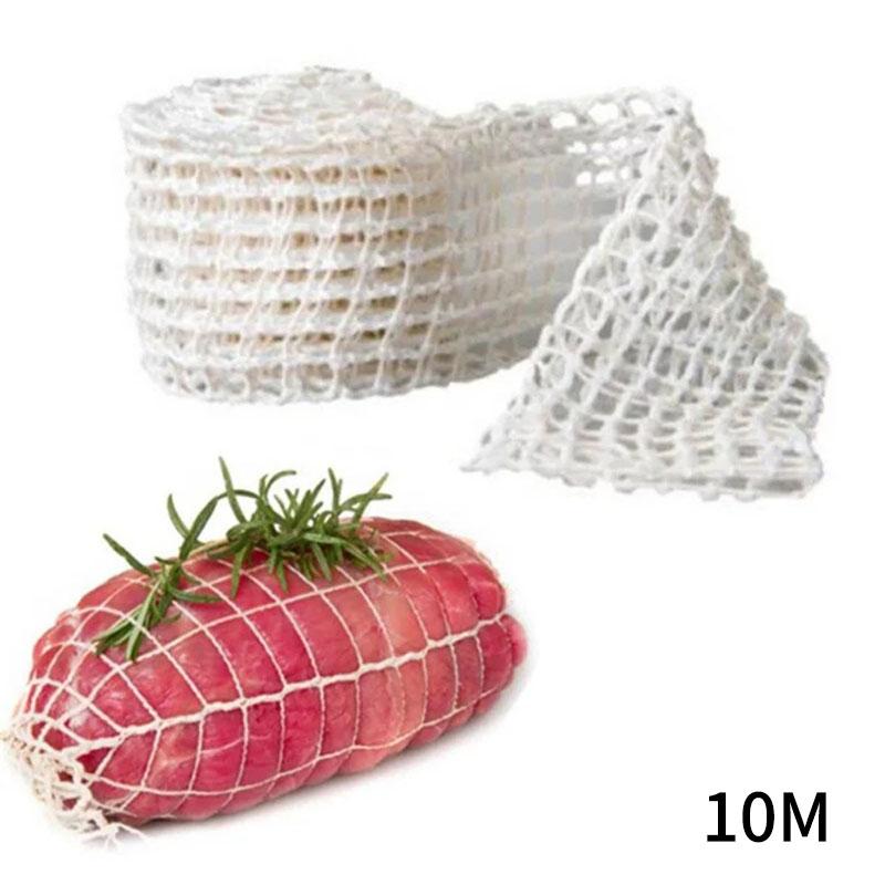 3/5/10/50m Cotton Meat Net, Ham Sausage Net,slaughter Rope Sausage Roll, Meat Cooking Tool, Hot Dog Sausage Sausage Casing Packa
3/5/10/50m Cotton Meat Net, Ham Sausage Net,slaughter Rope Sausage Roll, Meat Cooking Tool, Hot Dog Sausage Sausage Casing Packa