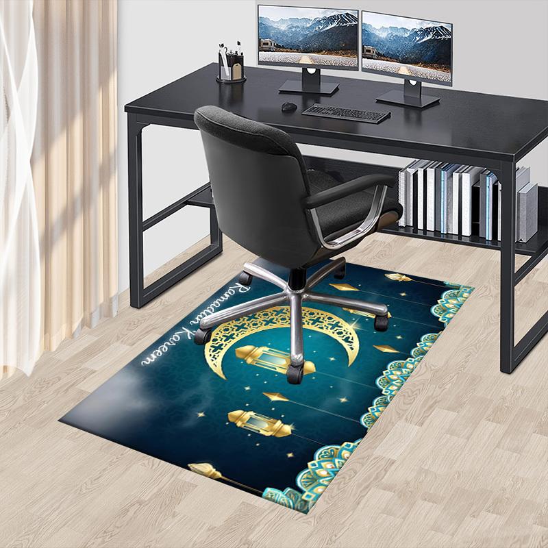 Ramadan Kareem Crystal Velvet Office chair mat Area Rug - Non-Slip, Floor Mat, Office Desk Chair Rugs,Christmas Gift-1106095 60cm by 90cm
Ramadan Kareem Crystal Velvet Office chair mat Area Rug - Non-Slip, Floor Mat, Office Desk Chair Rugs,Christmas Gift-1106095 60cm by 90cm