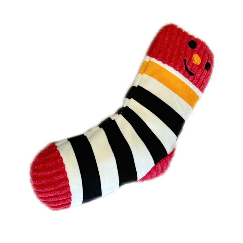 Plush Sock Dog Squeaky Toy Chewable Puppy Teeth Cleaning Interactive Fun Noise Pet Training Treats Feeder For Small Dog
Plush Sock Dog Squeaky Toy Chewable Puppy Teeth Cleaning Interactive Fun Noise Pet Training Treats Feeder For Small Dog