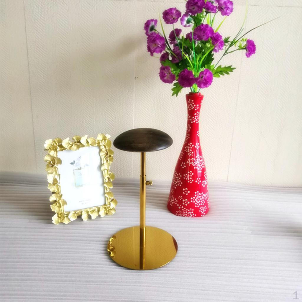 Shaped Wooden Top Holder, Metal Tabletop Hat Rack/Wig Storage Holder Display Stand темно-коричневого
Shaped Wooden Top Holder, Metal Tabletop Hat Rack/Wig Storage Holder Display Stand темно-коричневого