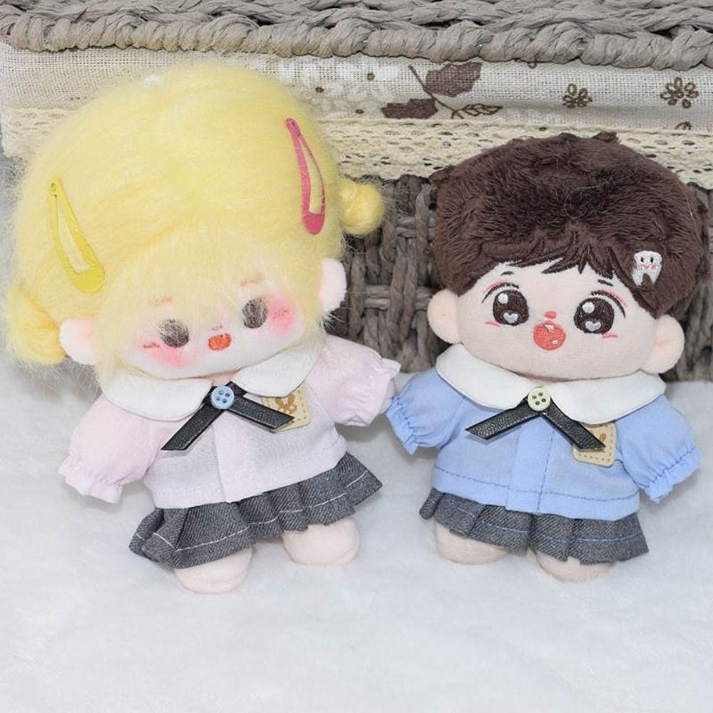 Kindergarten Uniform 10CM Doll Clothes Casual Shirt Cotton Doll Outfit Playing House синій
Kindergarten Uniform 10CM Doll Clothes Casual Shirt Cotton Doll Outfit Playing House синій