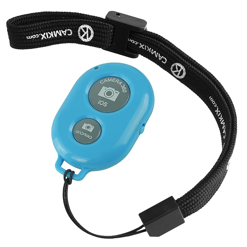 CamKix wireless Bluetooth Camera shutter remote control for smartphone - Create amazing photos and selfies blue D0027-SRC-BLU
CamKix wireless Bluetooth Camera shutter remote control for smartphone - Create amazing photos and selfies blue D0027-SRC-BLU