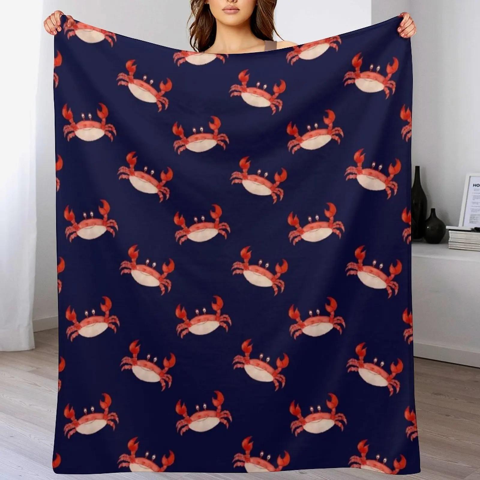 Crab Happy crabby seaside crustaceans fun red animal sea ocean lobster Throw Blanket No Pilling Soft Warm Blanket for Bed 102x76cm(40x30in)
Crab Happy crabby seaside crustaceans fun red animal sea ocean lobster Throw Blanket No Pilling Soft Warm Blanket for Bed 102x76cm(40x30in)