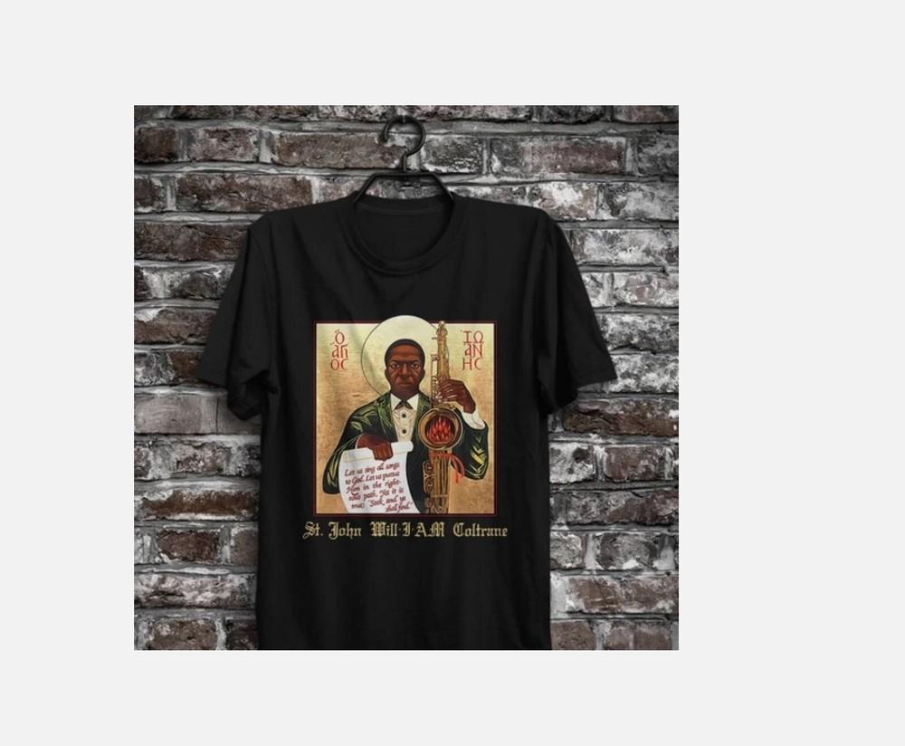 John Coltrane The Church of Saint Coltrane TShirt Gift Charlie Yardbird Parker Unisex T-Shirt XXL
John Coltrane The Church of Saint Coltrane TShirt Gift Charlie Yardbird Parker Unisex T-Shirt XXL