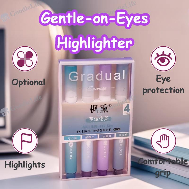 Набор пастельных хайлайтеров Моранди Студенческие цветные маркеры Большая емкость Защита глаз Флуоресцентные ручки
Набор пастельных хайлайтеров Моранди Студенческие цветные маркеры Большая емкость Защита глаз Флуоресцентные ручки