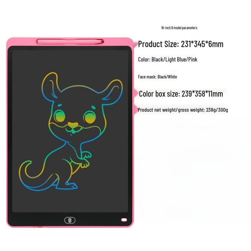 OLOEY Erasable Color LCD Writing Tablet
OLOEY Erasable Color LCD Writing Tablet
