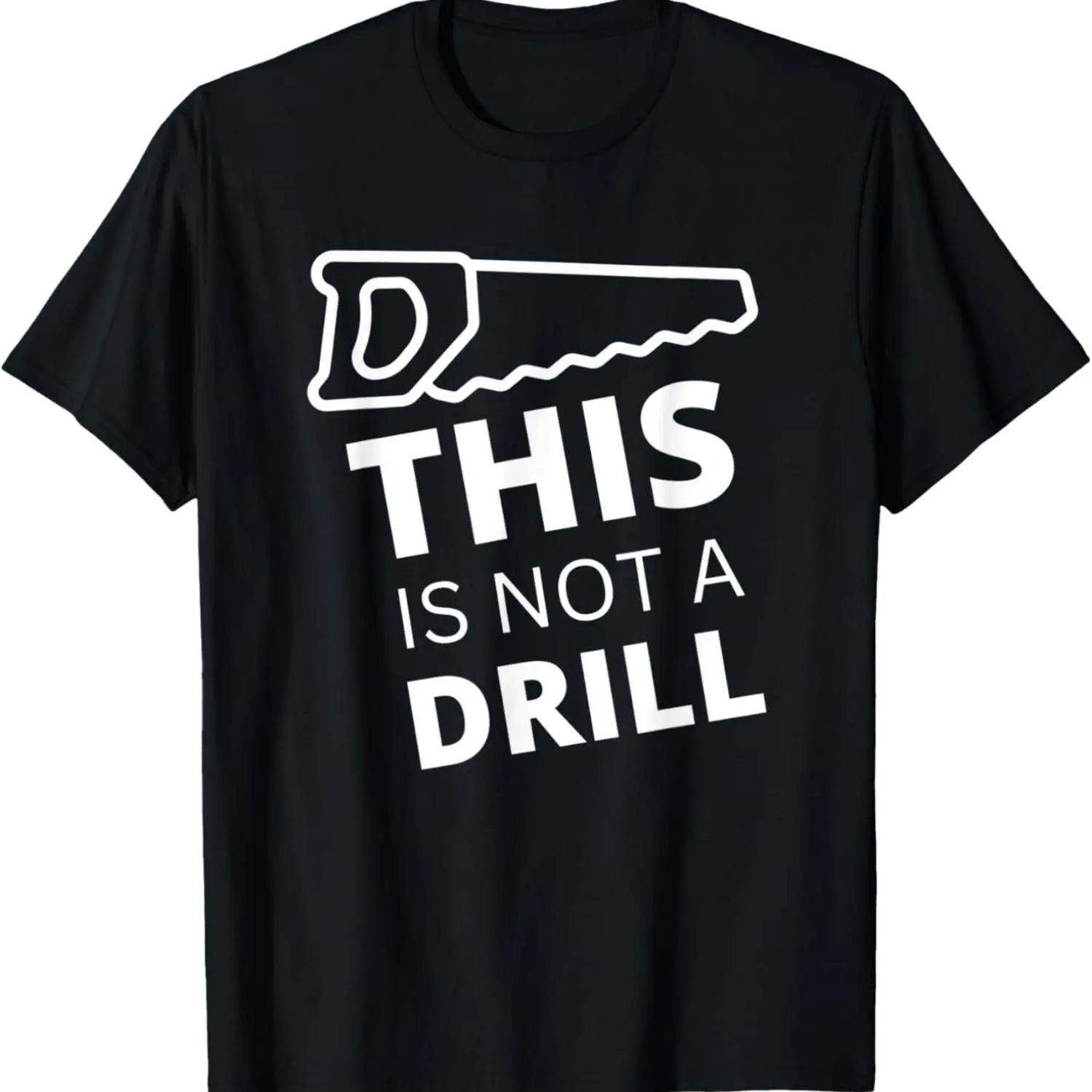 This is Not a Drill Funny Tool Saw Men Dad Fix it Repair Man T-Shirt S чёрный
This is Not a Drill Funny Tool Saw Men Dad Fix it Repair Man T-Shirt S чёрный