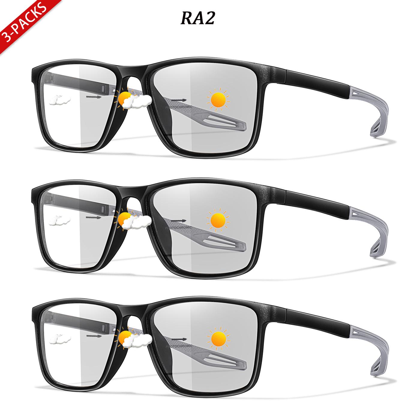 3 Pairs Photochromic Reading Glasses Anti Blue Light Blocking Ultralight Far Sight Presbyopic Eyewear Classic Square 3
3 Pairs Photochromic Reading Glasses Anti Blue Light Blocking Ultralight Far Sight Presbyopic Eyewear Classic Square 3