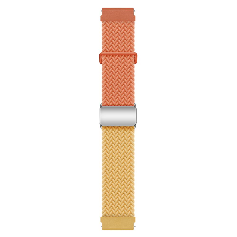 Universal 22mm Woven Watch Strap Silver Magnetic Buckle Replacement Wrist Band Orange+Yellow
Universal 22mm Woven Watch Strap Silver Magnetic Buckle Replacement Wrist Band Orange+Yellow
