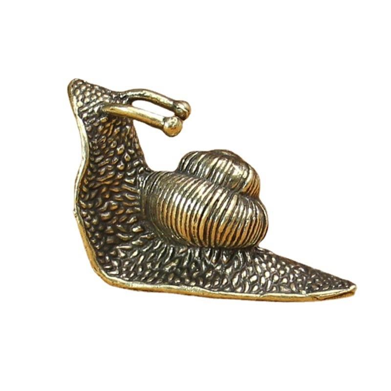 Detailed Brass Snail Sculpture Vintage Antique Metal Animal Miniature Figurine for Living Room Office Table Display 1
Detailed Brass Snail Sculpture Vintage Antique Metal Animal Miniature Figurine for Living Room Office Table Display 1